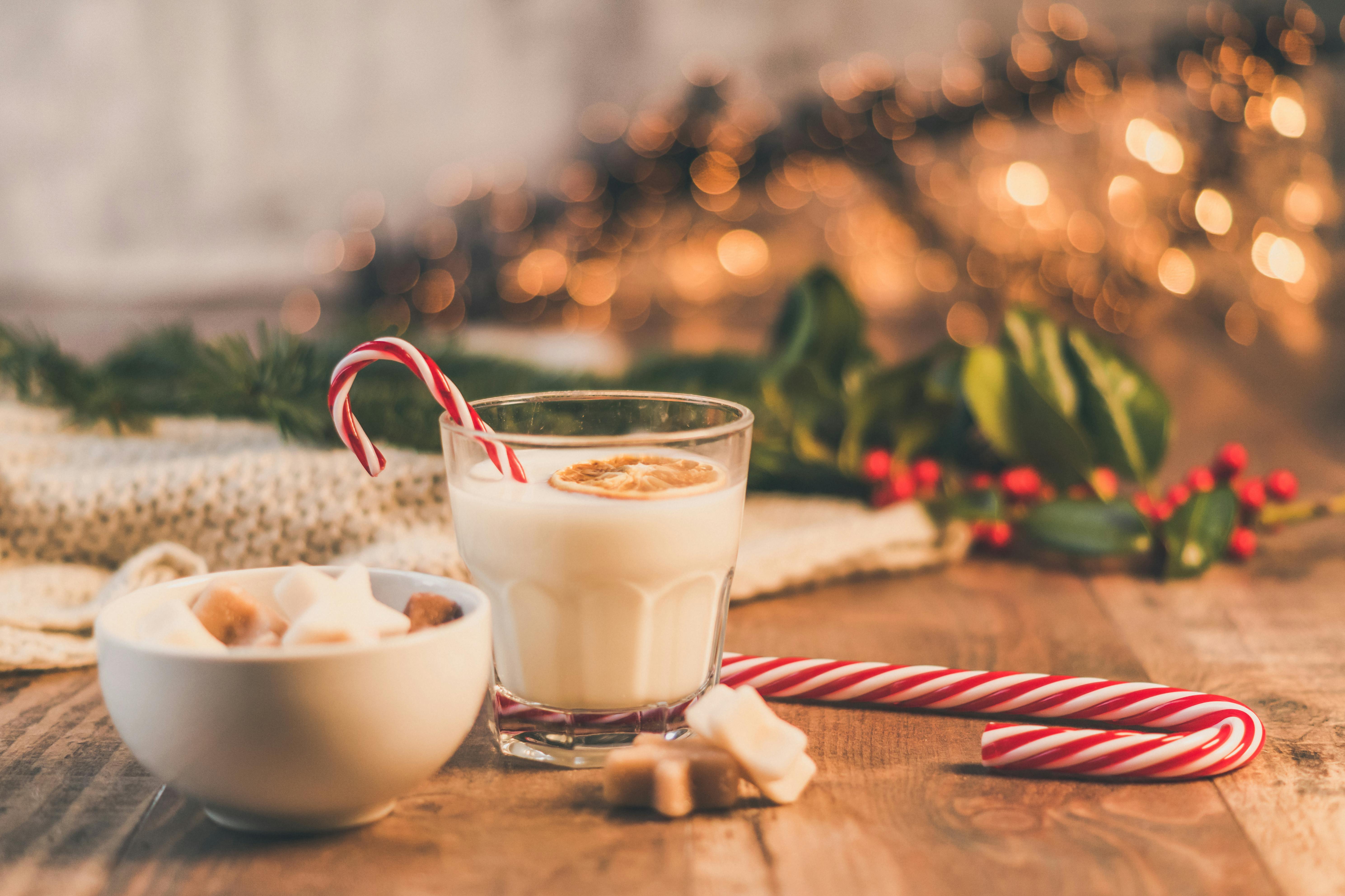 Easy home made eggnog without the eggs